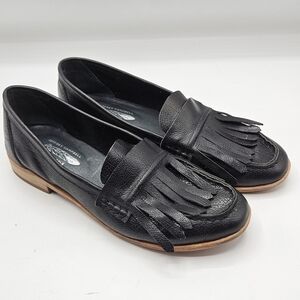Jeffrey Campbell Free People collaboration flats with fringe detail 6.5